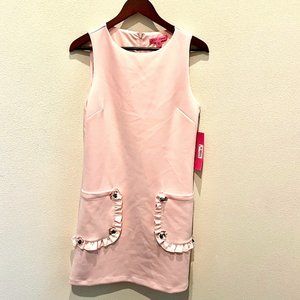 Betsey Johnson's Pink A-line Dress Size 8